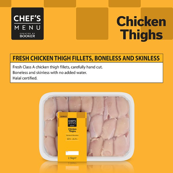 CM B/Ls S/Ls Chicken Thigh (4 x 2.5kg)