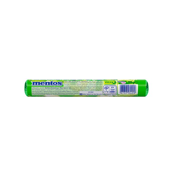 Mentos Green Apple 8x40x40g (40 x 37.5g)