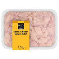 CM Diced Chicken Fillet (1 x 2.5kg)
