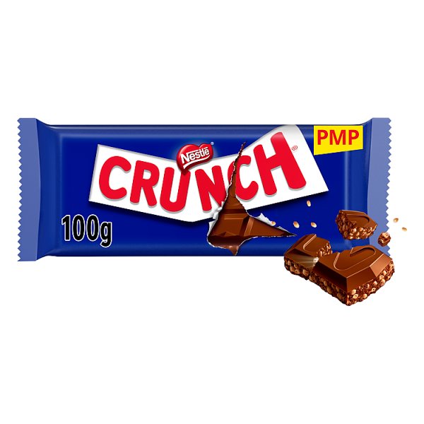 Crunch Milk Chocolate Bar 100g (20 x 100g)