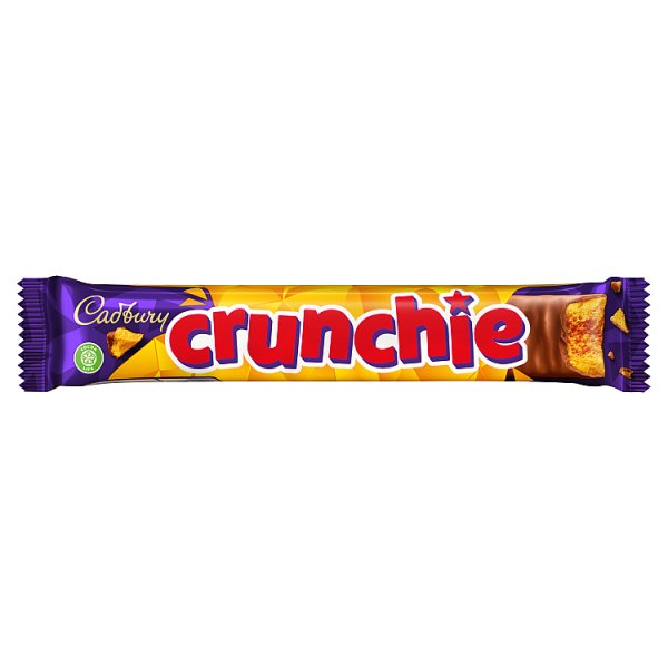 Cadbury Crunchie Chocolate Bar 40g (48 x 40g)
