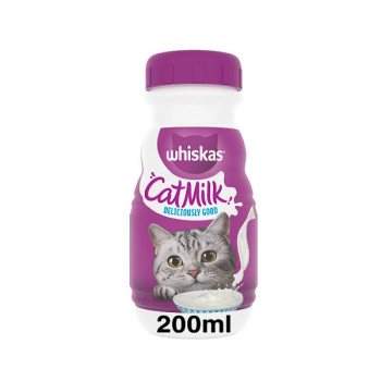 Whiskas Kitten Cat Milk Bottle 200ml (6 x 200ml)