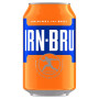 IRN-BRU Regular Soft Drink Can 330ml (24 x 330ml)