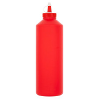 Large Red Sauce Dispenser (1 x Lge)