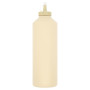 Large Beige Plastic Mustard Dispenser (1 x Lge)