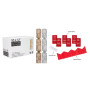 50 x 12 Inch Silver/Gold Catering Crackers (1 x 50s)