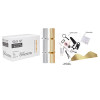 50 x 12 Inch Silver/Gold  Luxury Catering Crackers (1 x 50s)