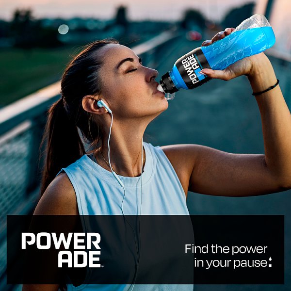 Powerade Berry and Tropical Sports Drink 12 x 500ml Bottles (12 x 500ml)