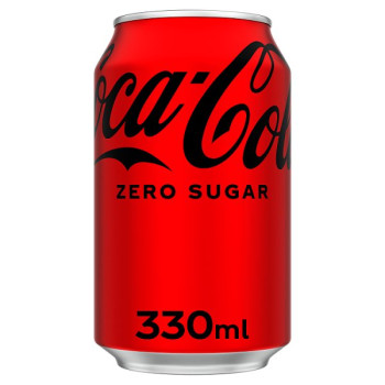 Coca-Cola Zero Sugar 330ml (24 x 330ml)