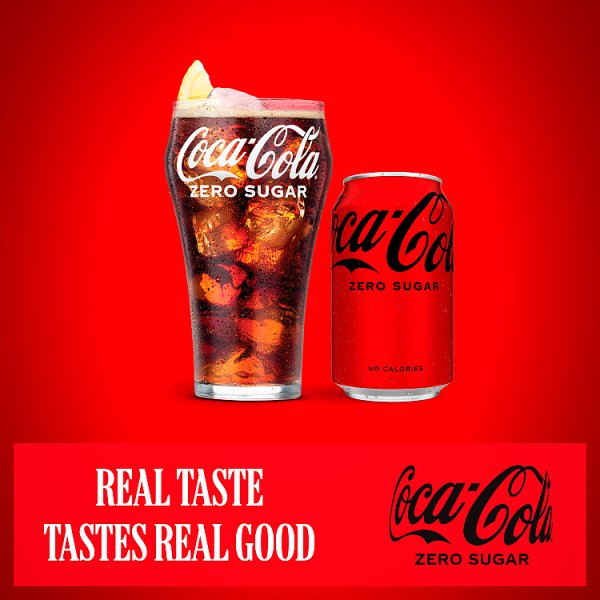 Coca-Cola Zero Sugar 330ml (24 x 330ml) Coca-Cola Zero Sugar 330ml (24 x 330ml)