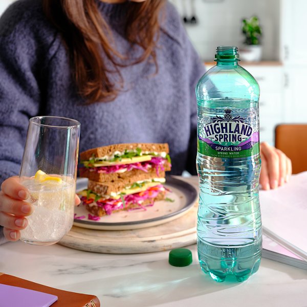 Highland Spring Sparkling Spring Water 500ml (24 x 500ml)