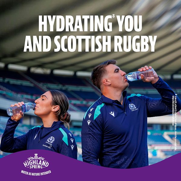 Highland Spring Sparkling Spring Water 500ml (24 x 500ml)
