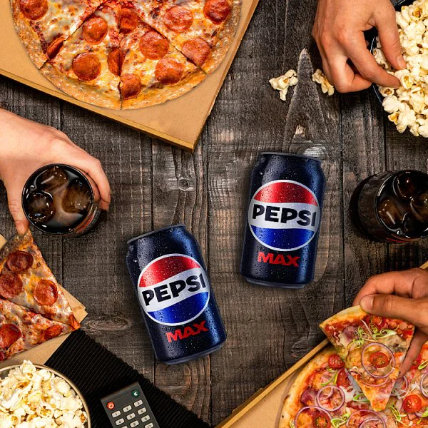 Pepsi Max No Sugar Cola Can 330ml (24 x 330ml)
