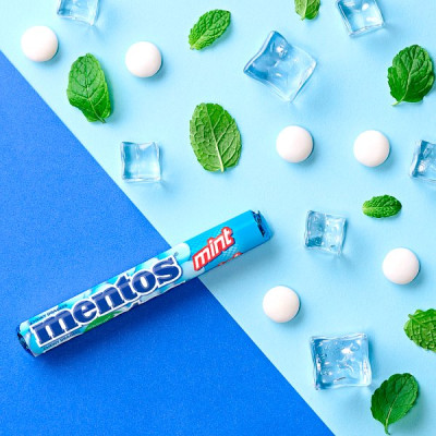 Mentos Mint Chewy Dragees 38g (40 x 38g)