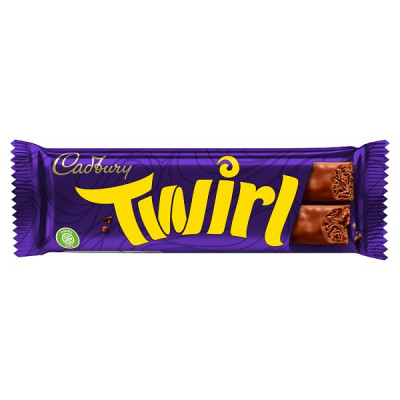 Cadbury Twirl Milk Chocolate Bar 43 g (48 x 43g)