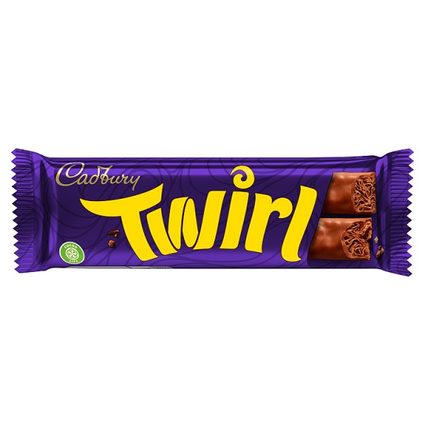 Cadbury Twirl Milk Chocolate Bar 43 g (48 x 43g)