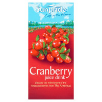 Sunpride Cranberry Juice Drink 1 Litre (12 x 1ltr)