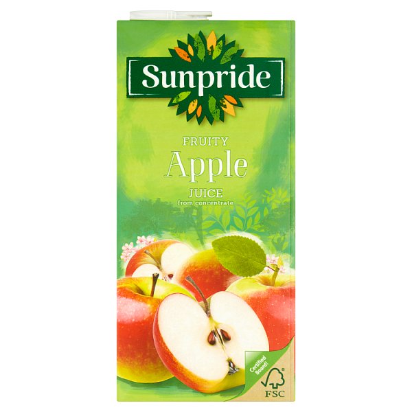 Sunpride Fruity Apple Juice from Concentrate 1 Litre (12 x 1ltr)