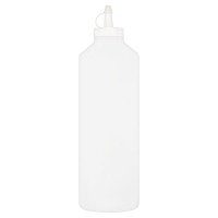 Large Clear Sauce Dispenser (1 x 1 Ltr)