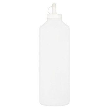 Large Clear Sauce Dispenser (1 x 1 Ltr)