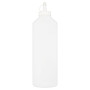 Large Clear Sauce Dispenser (1 x 1 Ltr)