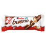 Kinder Bueno Milk Chocolate and Hazelnut Twin Bars Single Pack 43g (30 x 43g)