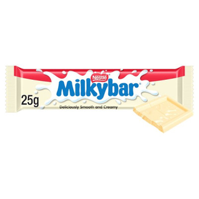 Milkybar White Chocolate Bar 25g (40 x 25g)