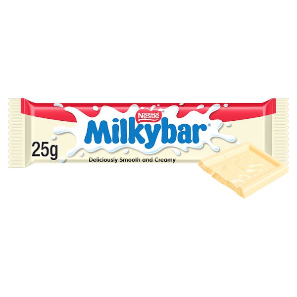 Milkybar White Chocolate Bar 25g (40 x 25g)