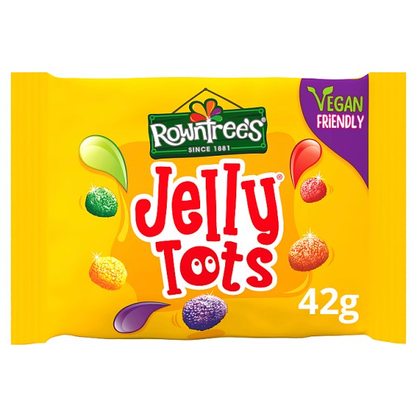 Rowntree's Jelly Tots Sweets Bag 42g (36 x 42g)
