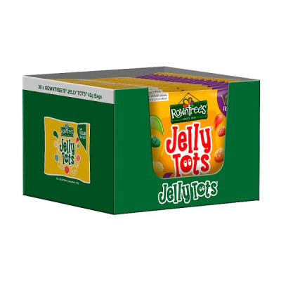 Rowntree's Jelly Tots Sweets Bag 42g (36 x 42g)