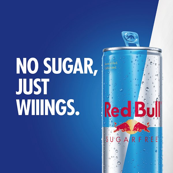 Red Bull Sugarfree Energy Drink 250ml (24 x 250ml)