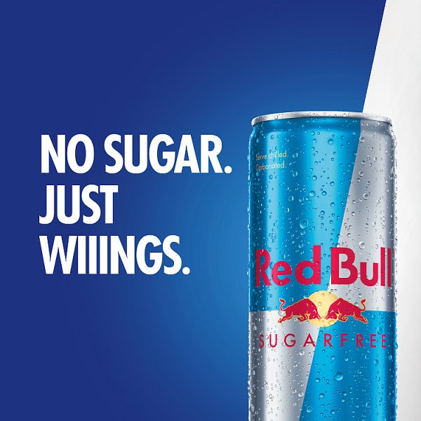 Red Bull Sugarfree Energy Drink 250ml (24 x 250ml)