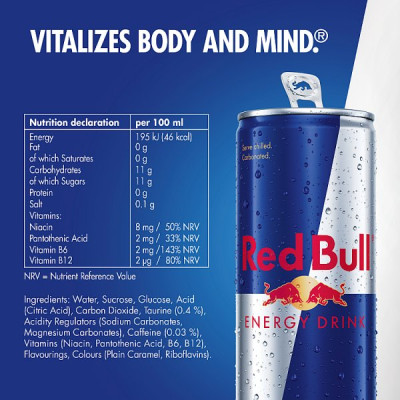 Red Bull Energy Drink 250ml 24 Pack (24 x 250ml)