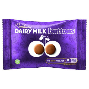 Cadbury Dairy Milk Chocolate Buttons Bag 40g (36 x 40g)