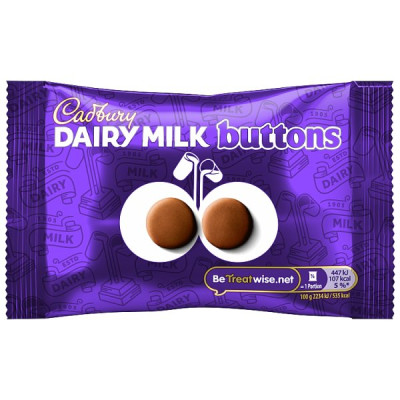 Cadbury Dairy Milk Chocolate Buttons Bag 40g (36 x 40g)