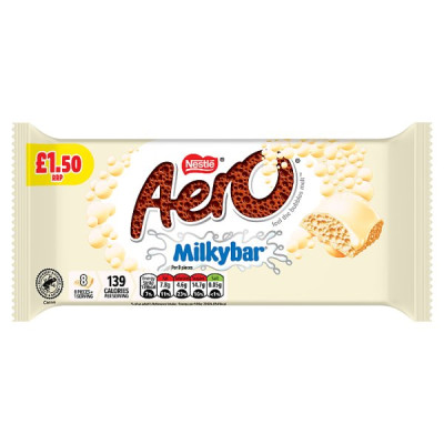 AERO® Milkybar® White Chocolate Sharing Bar 90g (15 x 90g)