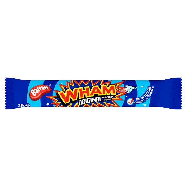 Barratt Wham Original with Sour Crystals 25g (300 x 25g) Barratt Wham Original with Sour Crystals 25g (300 x 25g)