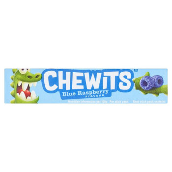 Chewits Blue Raspberry Flavour 30g (40 x 30g)