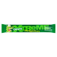 Chewits Xtreme Extreme Sour Apple Chews 34g (24 x 34g)