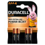 DURACELL Plus AAA Batteries (4 Pack) – Power Boost Alkaline Batteries 1.5V (10 x 4pk)