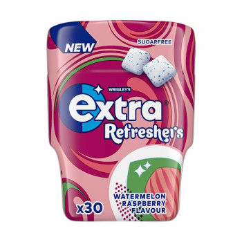 Extra 30 Refreshers Watermelon Raspberry Flavour 67g (6 x 30pc)