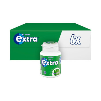 Extra Chewing Gum Bottle Sugar Free Spearmint x46 Pieces (6 x 46pk)