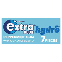 Extra plus 7 Peppermint Sugarfree Gum 15.6g (16 x 16g)