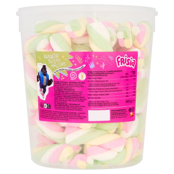 Frisia Rainbow Twister Mallows 680g (6 x 680g)