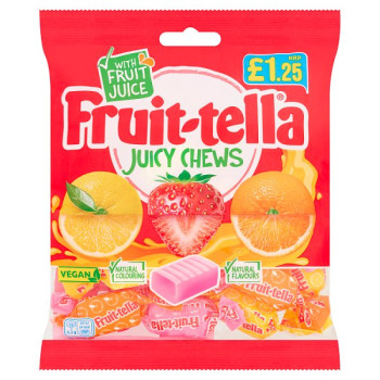 Fruit-tella Juicy Chews 135g (12 x 135g)
