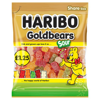 HARIBO Goldbears Sour 140g (12 x 140g)