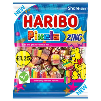 Haribo Pixels Zing 140g (12 x 140g)