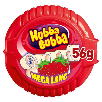 Hubba Bubba Strawberry Chewing Gum Tape 56g x 12 | Adomoo Hubba Bubba Strawberry Chewing Gum Tape 56g x 12 | Adomoo