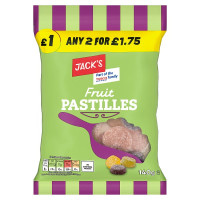 Jack's Fruit Pastilles 140g (10 x 140g)