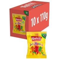 Maynards Bassetts Jelly Babies Candy 110g (10 x 110g)